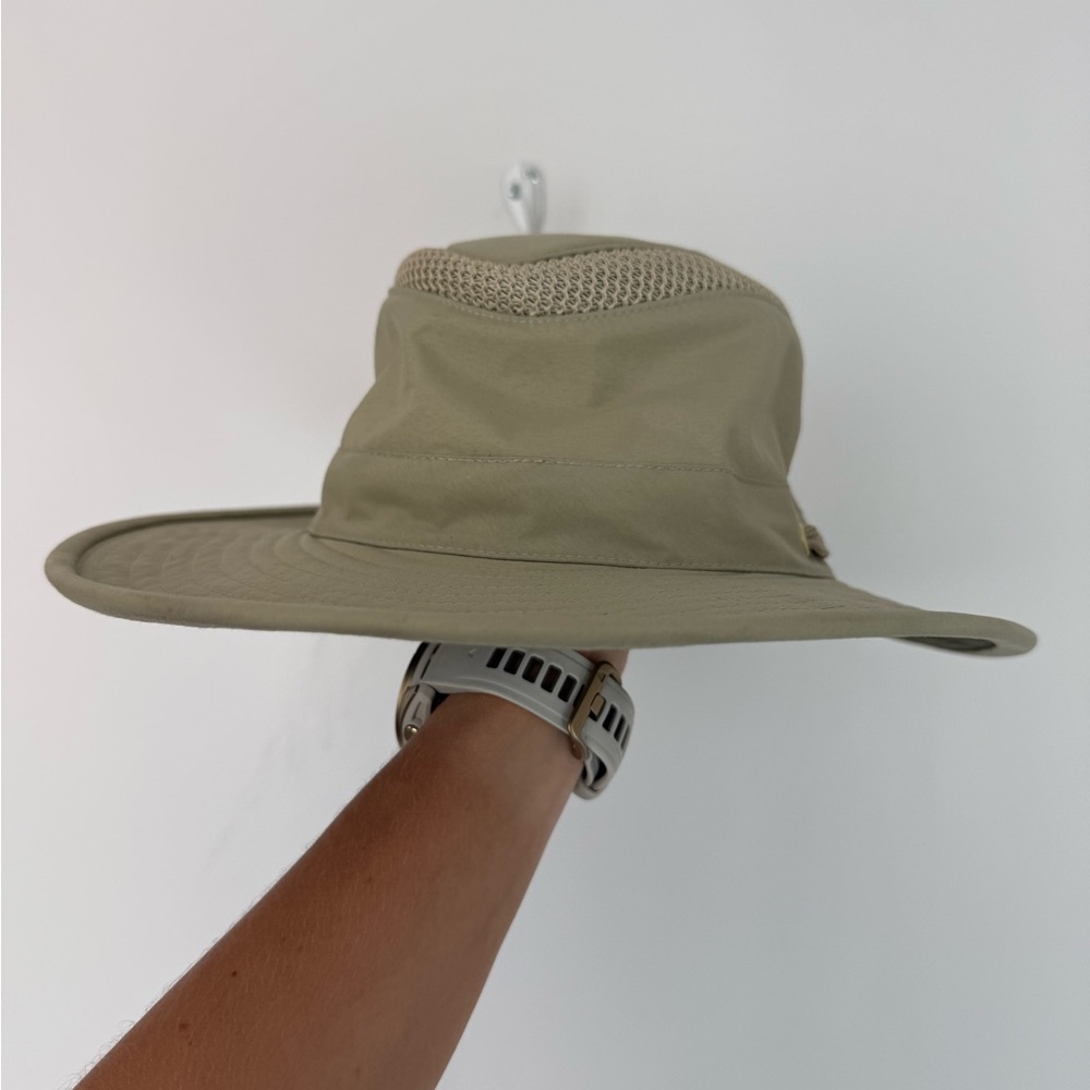 Tilley Airflo Hat Green Khaki Sun Protection Hiking Safari Boating Travel Hat